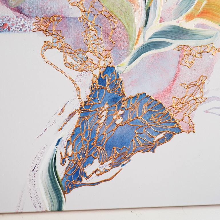 Original Abstract Expressionism Abstract Painting by Novi Lim