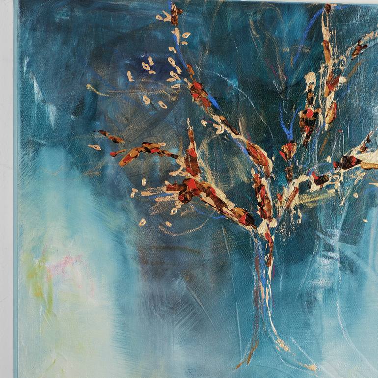 Original Abstract Expressionism Abstract Painting by Novi Lim