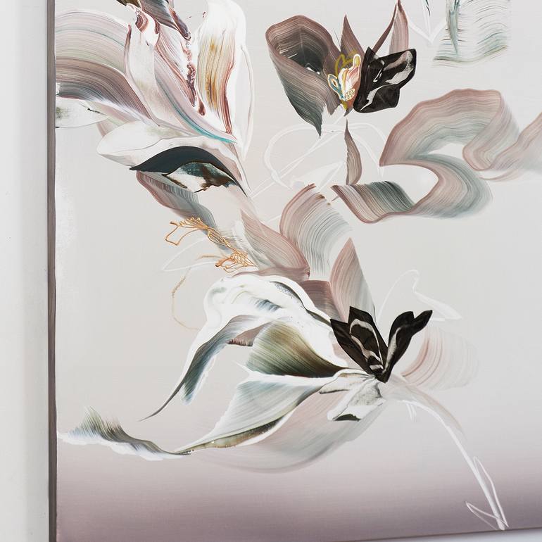 Original Abstract Expressionism Abstract Painting by Novi Lim