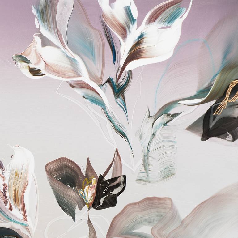 Original Abstract Expressionism Abstract Painting by Novi Lim