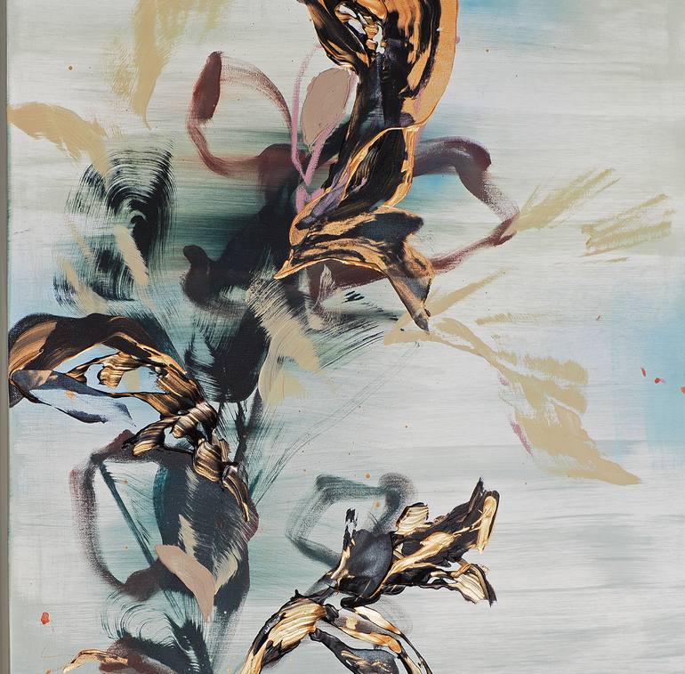 Original Abstract Expressionism Abstract Painting by Novi Lim