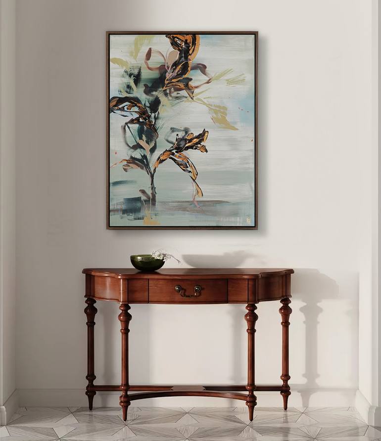 Original Abstract Expressionism Abstract Painting by Novi Lim