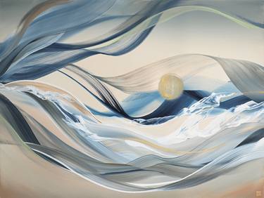 Original Abstract Expressionism Abstract Painting by Novi Lim