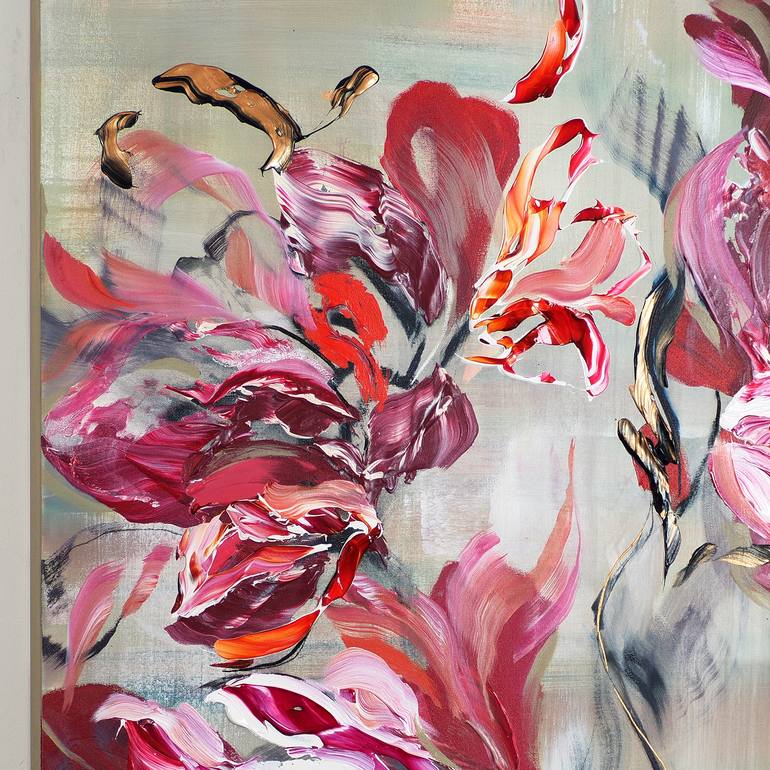 Original Abstract Expressionism Abstract Painting by Novi Lim