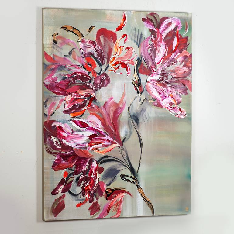 Original Abstract Expressionism Abstract Painting by Novi Lim