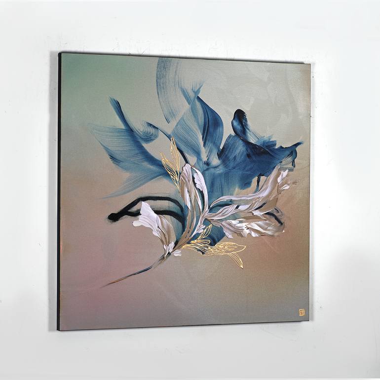 Original Abstract Expressionism Abstract Painting by Novi Lim
