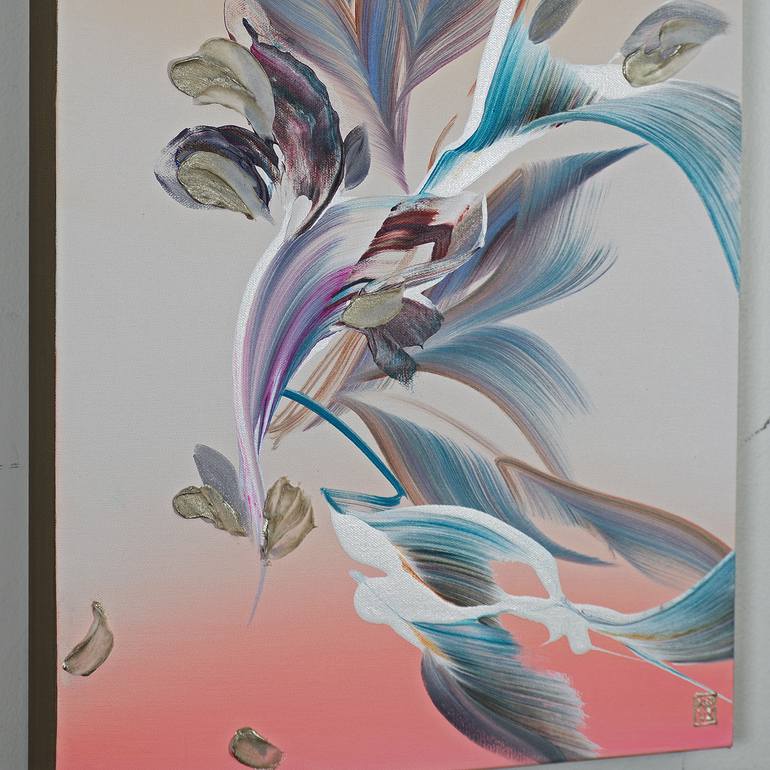 Original Abstract Expressionism Abstract Painting by Novi Lim