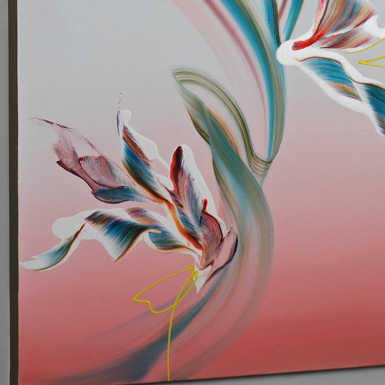 Original Abstract Expressionism Abstract Painting by Novi Lim