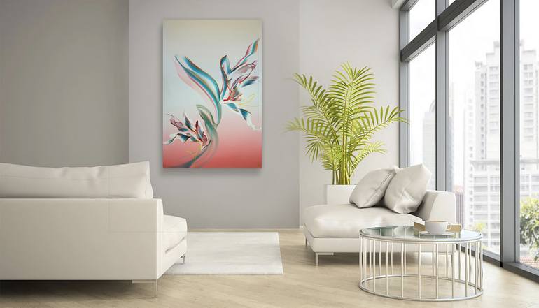 Original Abstract Expressionism Abstract Painting by Novi Lim