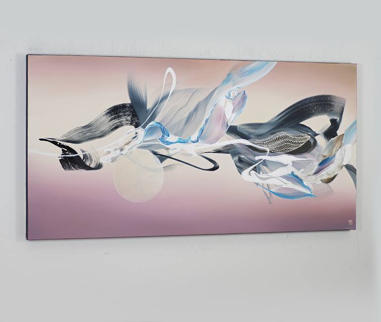 Original Abstract Expressionism Abstract Painting by Novi Lim