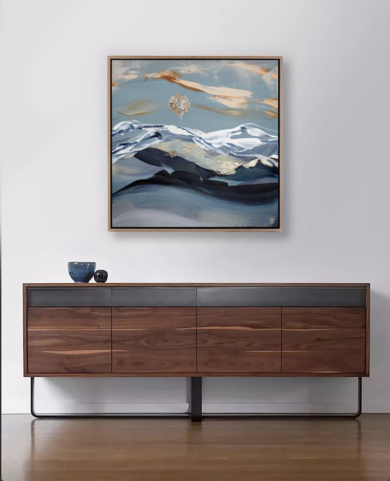 Original Abstract Expressionism Abstract Painting by Novi Lim