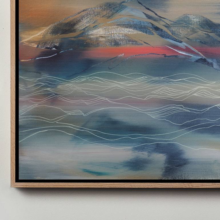 Original Abstract Expressionism Abstract Painting by Novi Lim