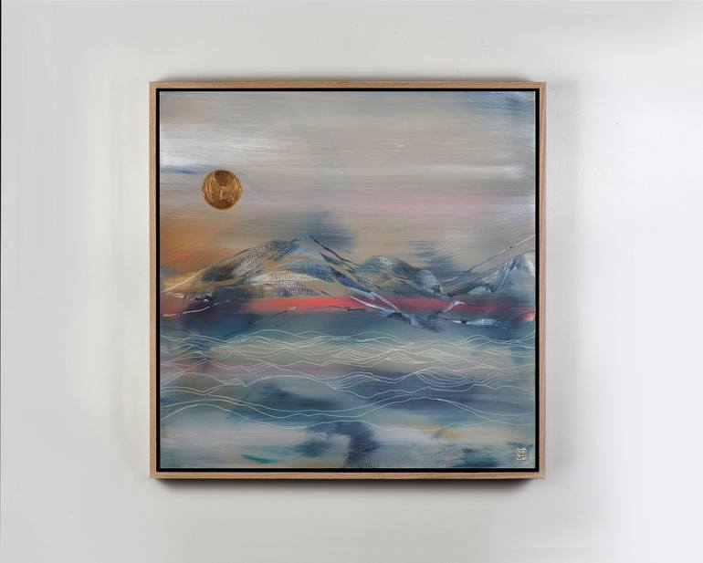 Original Abstract Expressionism Abstract Painting by Novi Lim
