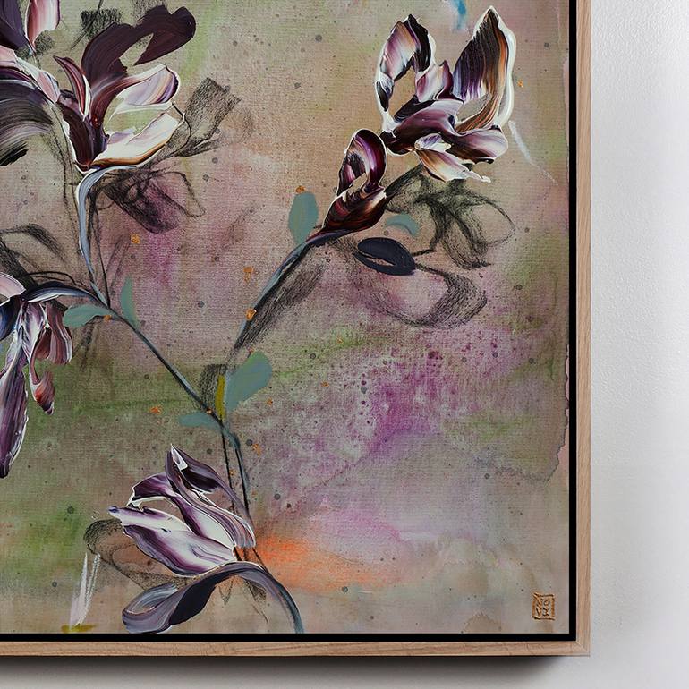 Original Abstract Expressionism Abstract Painting by Novi Lim