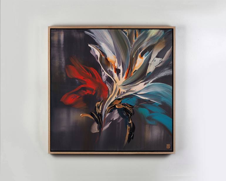 Original Abstract Expressionism Abstract Painting by Novi Lim