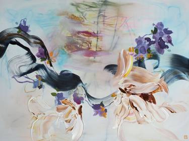 Original Abstract Expressionism Abstract Paintings by Novi Lim