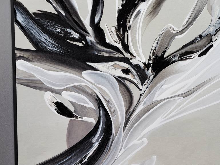 Original Abstract Expressionism Abstract Painting by Novi Lim