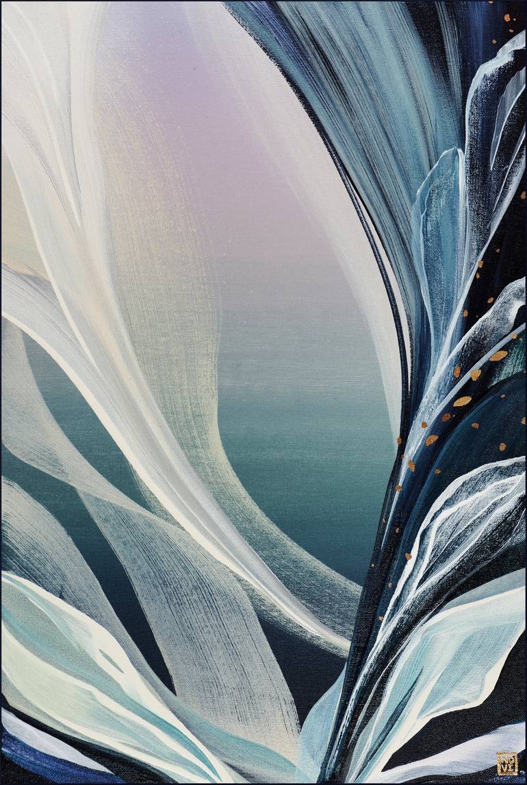 Original Fine Art Abstract Paintings by Novi Lim