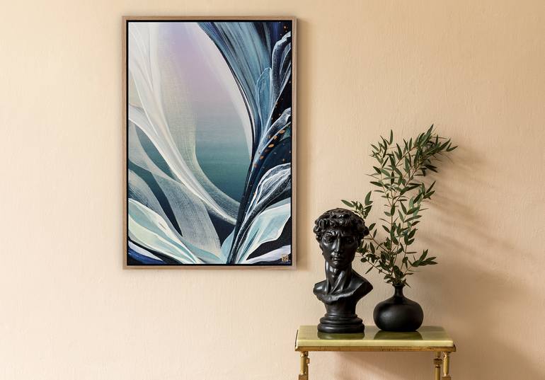 Original Fine Art Abstract Painting by Novi Lim