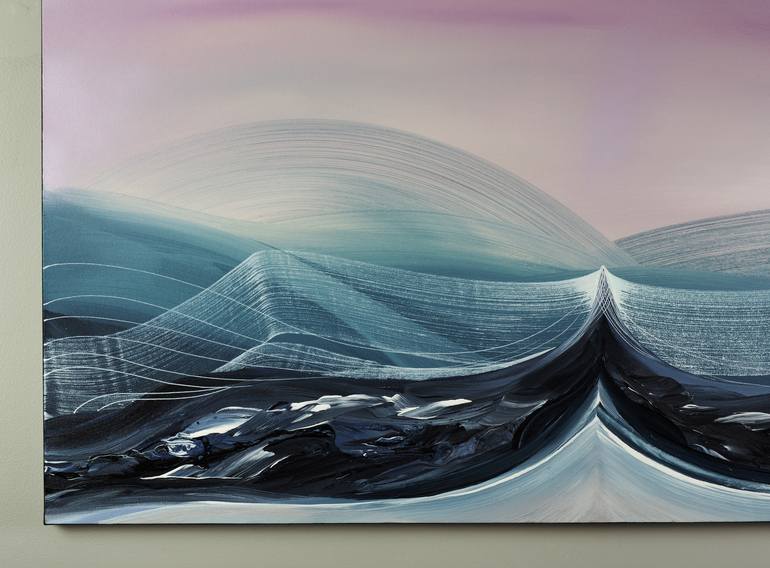 Original Abstract Expressionism Abstract Painting by Novi Lim