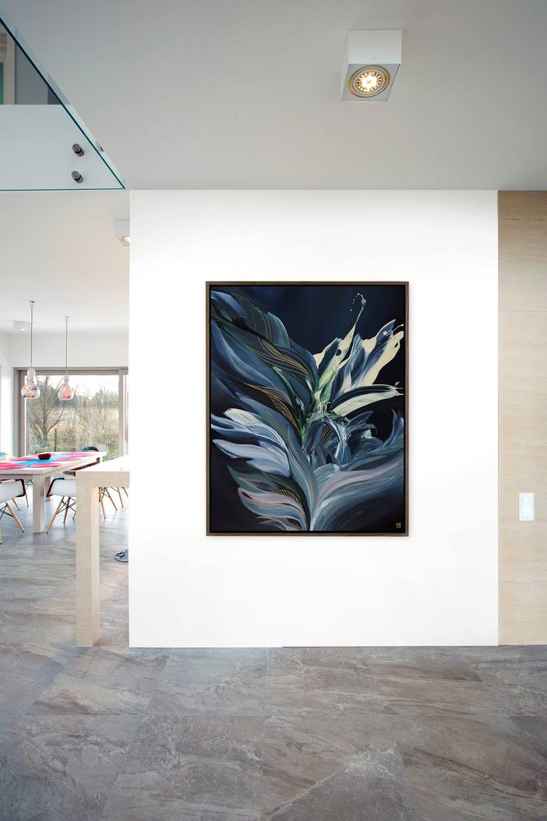 Original Abstract Expressionism Abstract Painting by Novi Lim
