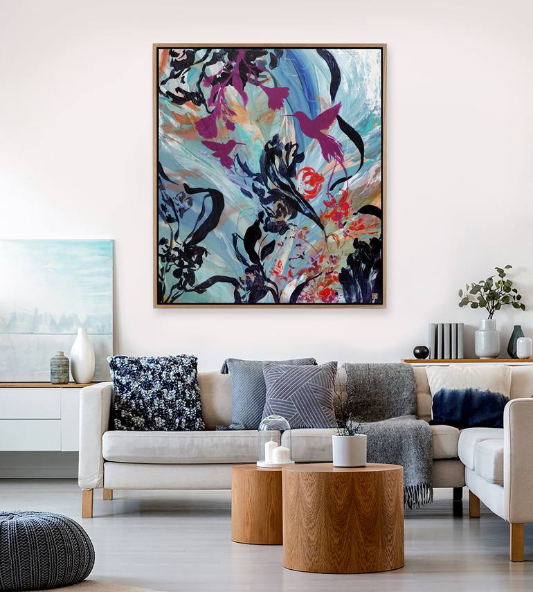 Original Abstract Painting by Novi Lim