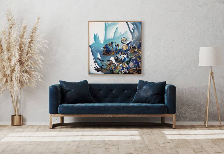 Original Expressionism Abstract Painting by Novi Lim