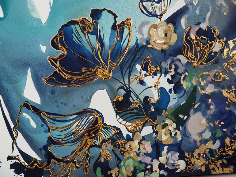 Original Expressionism Abstract Painting by Novi Lim