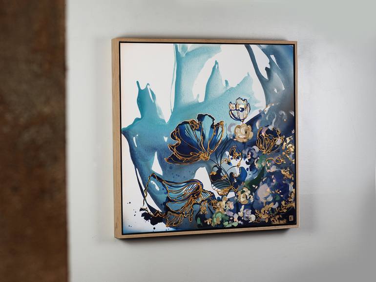 Original Expressionism Abstract Painting by Novi Lim