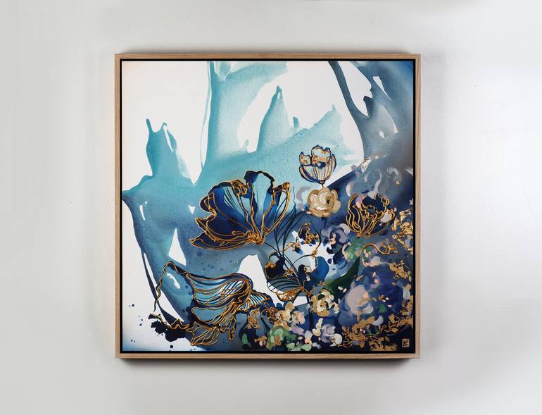 Original Expressionism Abstract Painting by Novi Lim
