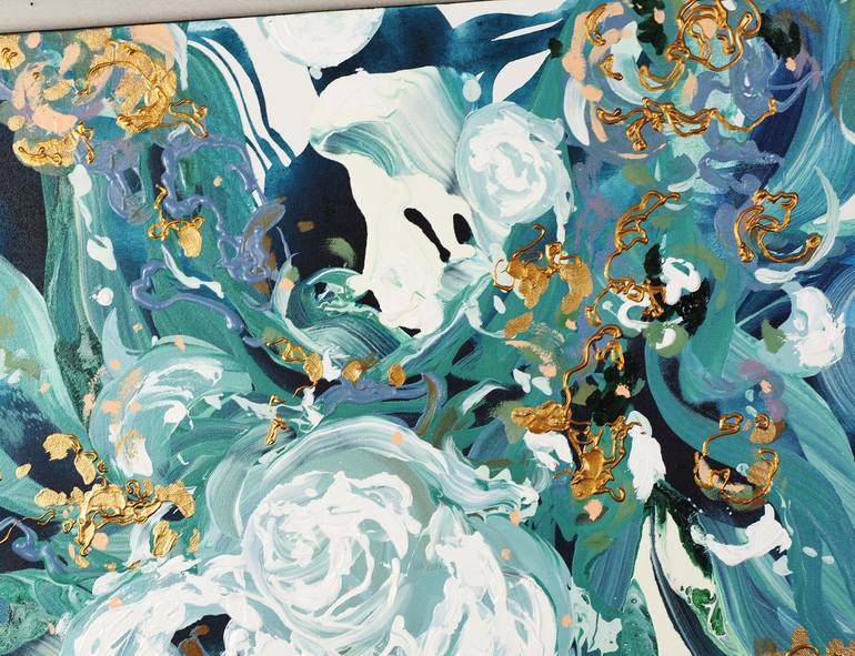 Original Abstract Expressionism Abstract Painting by Novi Lim