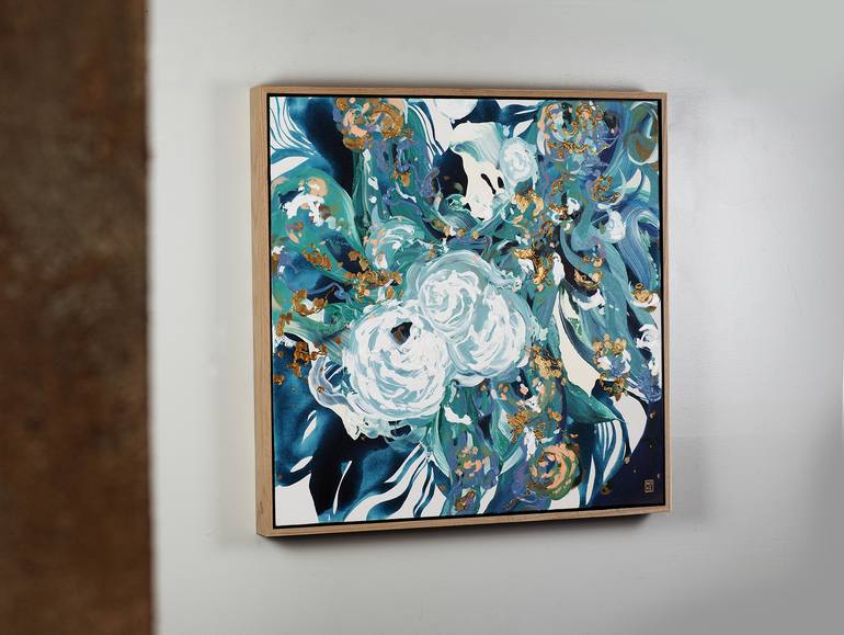 Original Abstract Expressionism Abstract Painting by Novi Lim