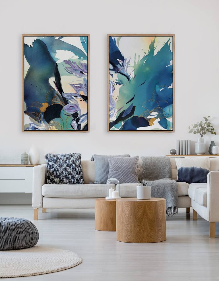 Original Abstract Painting by Novi Lim