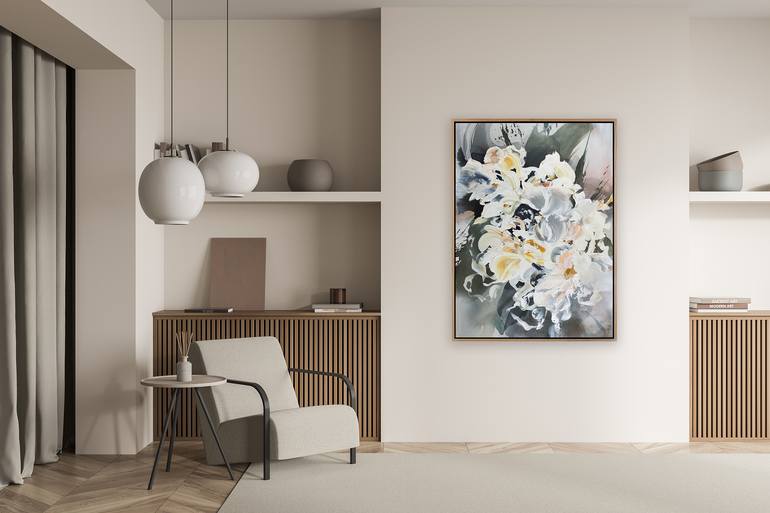 Original Abstract Expressionism Abstract Painting by Novi Lim