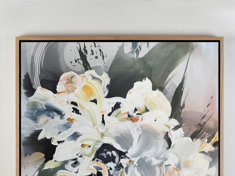 Original Abstract Expressionism Abstract Painting by Novi Lim