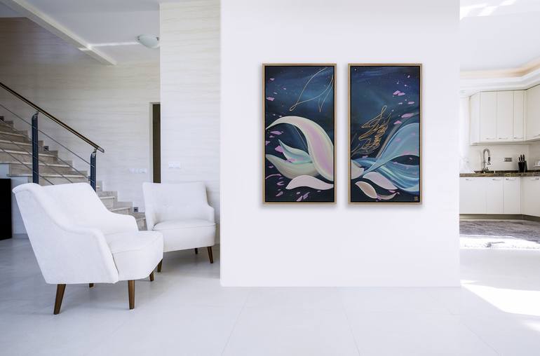 Original Abstract Painting by Novi Lim