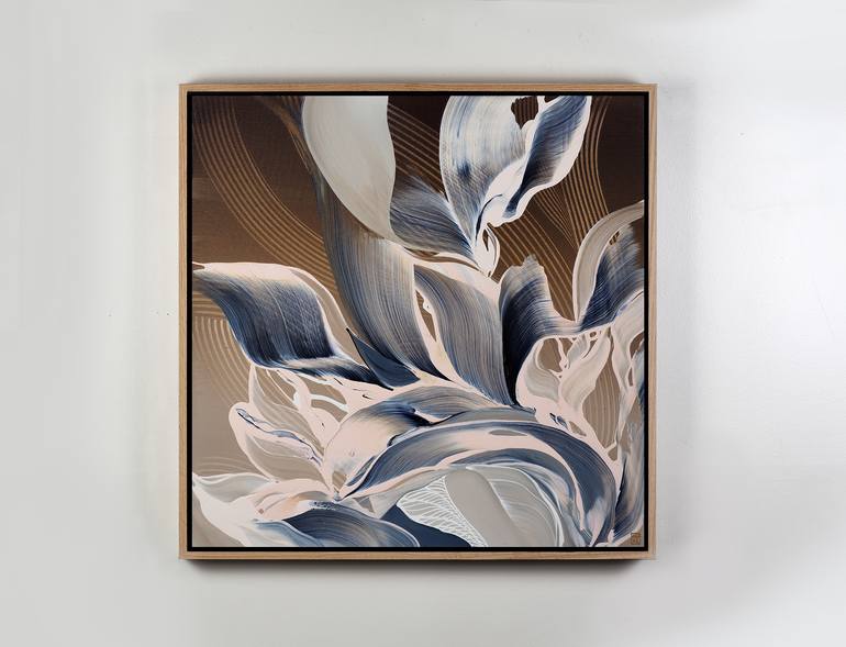 Original Abstract Expressionism Abstract Painting by Novi Lim