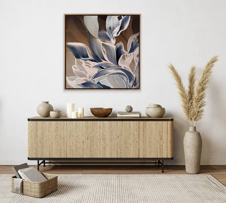 Original Abstract Expressionism Abstract Painting by Novi Lim