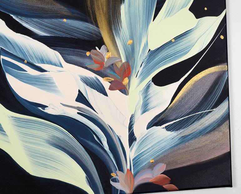 Original Abstract Expressionism Abstract Painting by Novi Lim