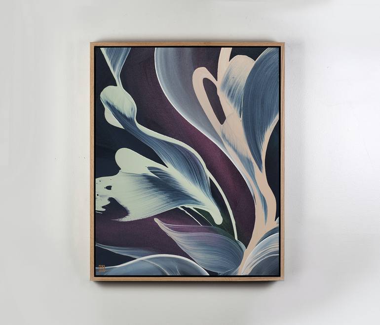 Original Abstract Expressionism Abstract Painting by Novi Lim