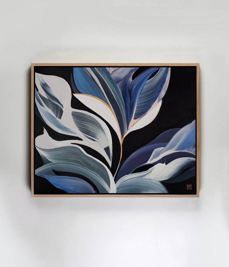 Original Abstract Expressionism Abstract Painting by Novi Lim