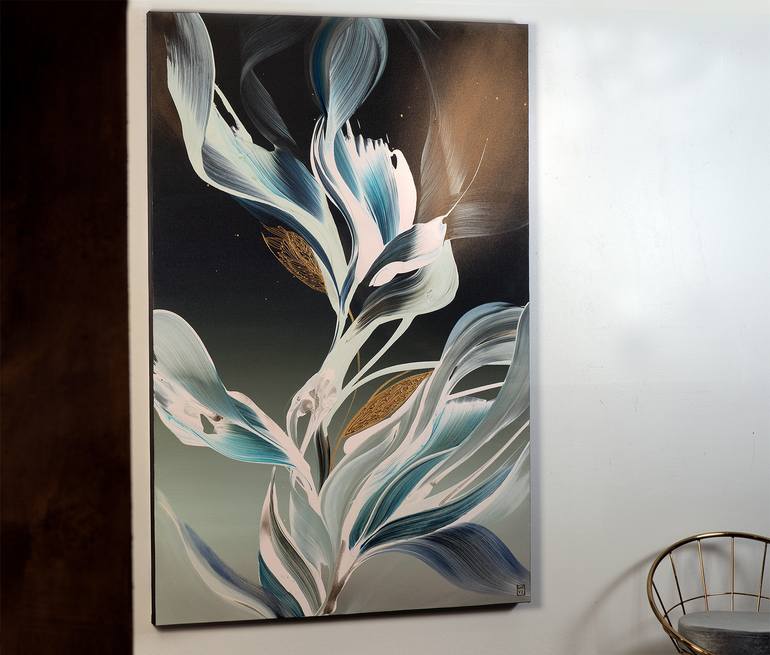 Original Abstract Expressionism Abstract Painting by Novi Lim