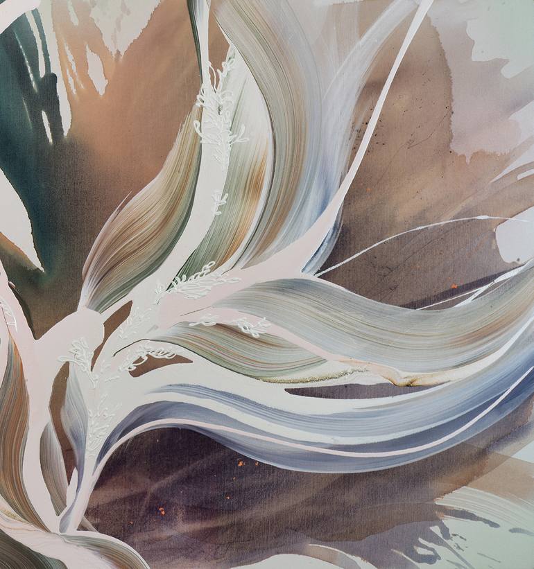 Original Abstract Expressionism Abstract Painting by Novi Lim