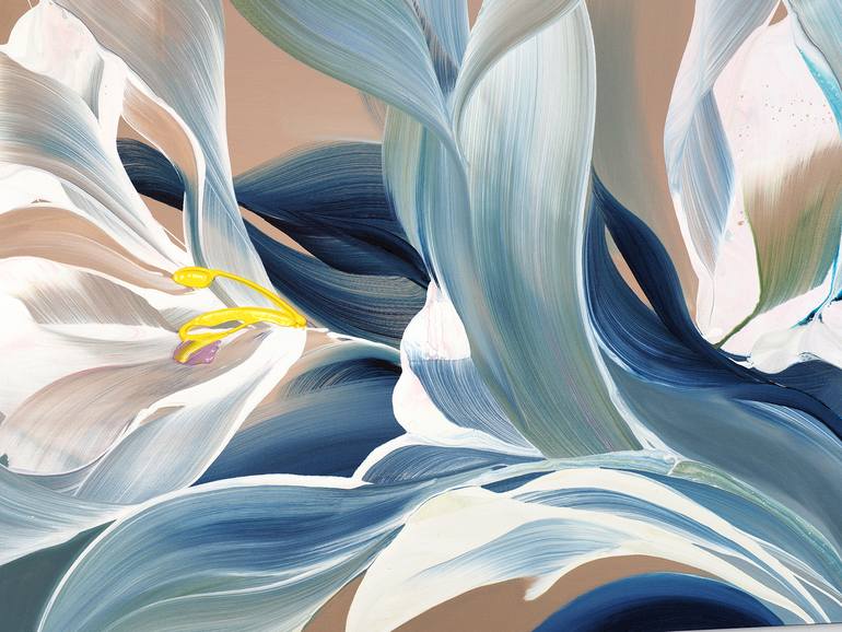 Original Abstract Expressionism Abstract Painting by Novi Lim