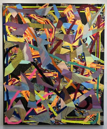 Original Abstract Paintings by Zack Goulet