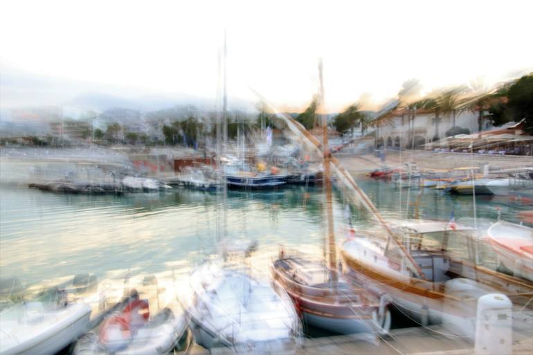 Original Abstract Photography by Franck Brizzi | Abstract Art on Aluminum Dibond | Cagnes sur mer, the little port