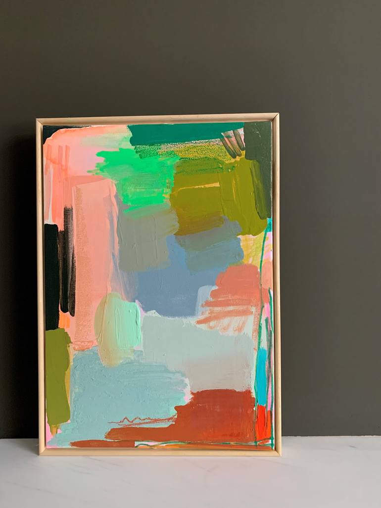 Original Modernism Abstract Painting by Sophie Gradden