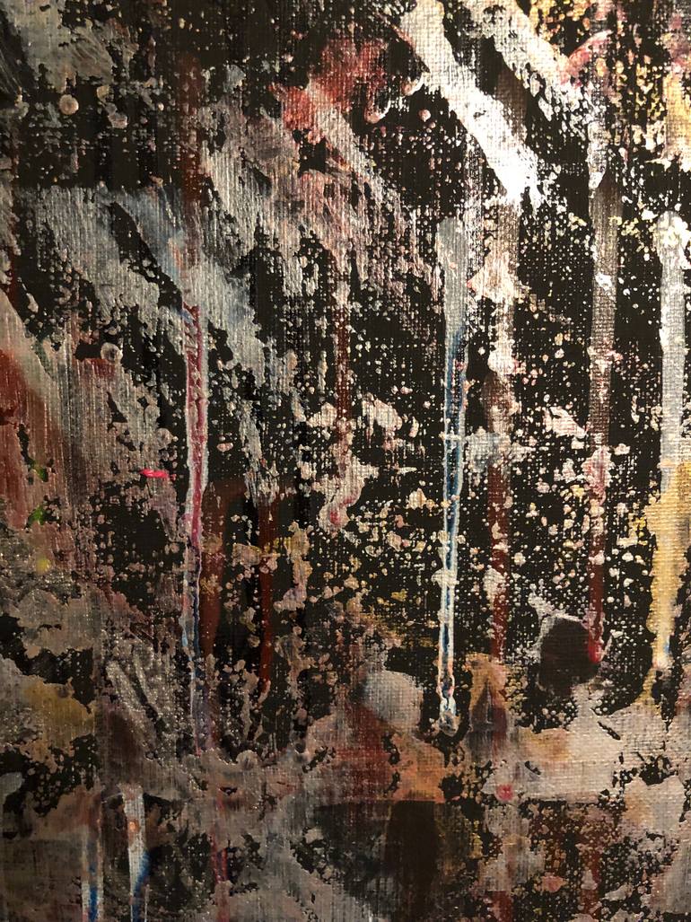 Original Surrealism Abstract Painting by Nathan Hill