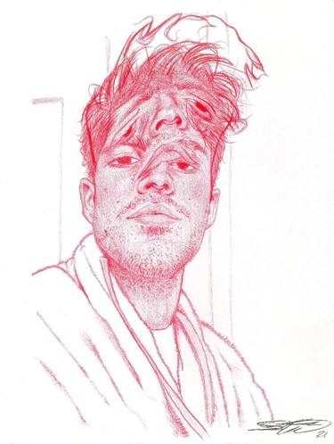 Print of Portrait Drawings by Sean Winn