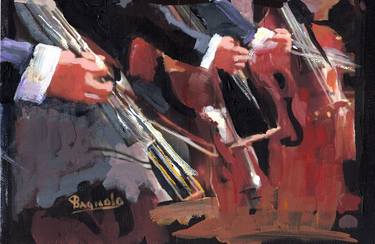 Print of Impressionism Performing Arts Paintings by Professor Emeritus Peter Bagnolo